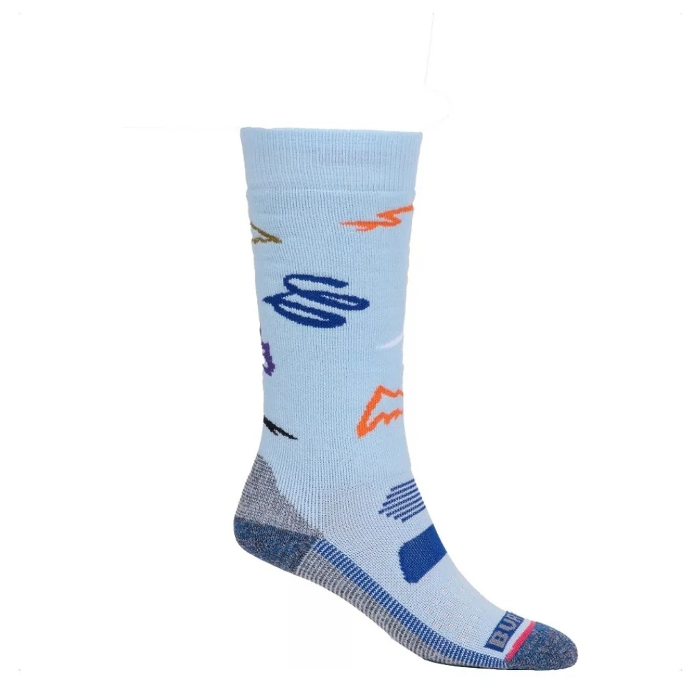Burton Kids' Performance Midweight Merino Wool Socks 2 pairs